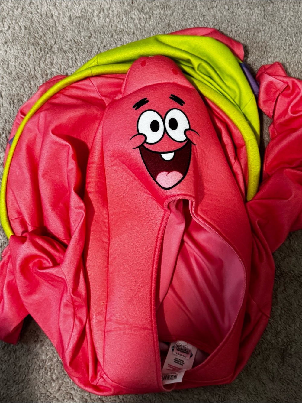 SpongeBob Squarepants Coral Pink Kids One Piece